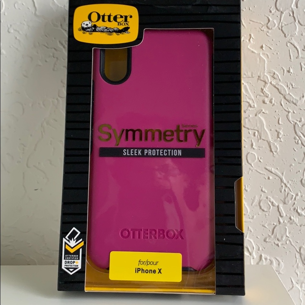 🆑IPHONE X OTTERBOX PURPLE CASE